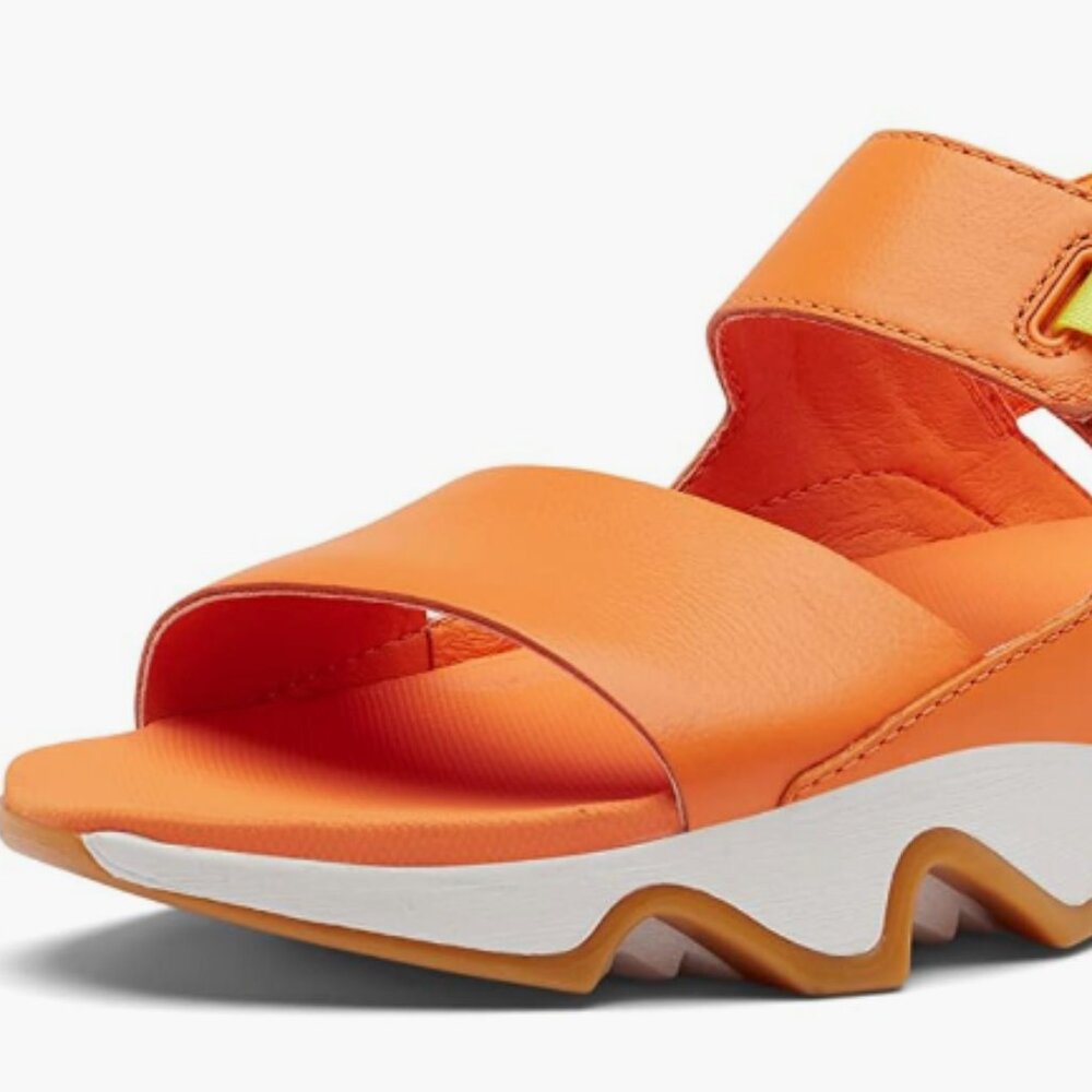 Sorel Orange Sandals - Picture 6 of 12